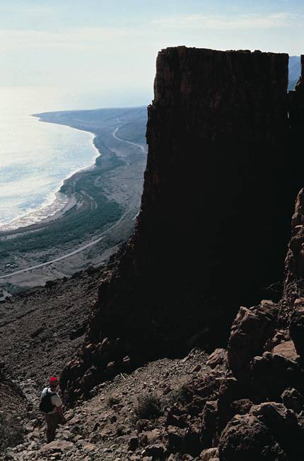 CSULB survey of Qumran cliffs